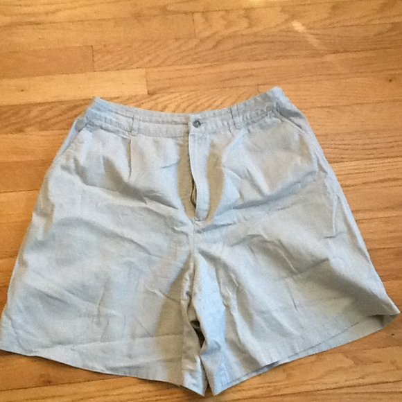 Khaki Tan Wide Leg Shorts - Picture 3 of 3